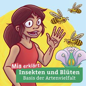 Comic/Arbeitsblatt Mia erklärt Artenvielfalt